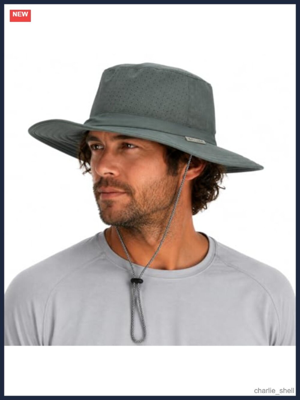 Mens UPF 50+ Wide Brim Cooling Boonie Bucket Sun Hat Fishing Hiking